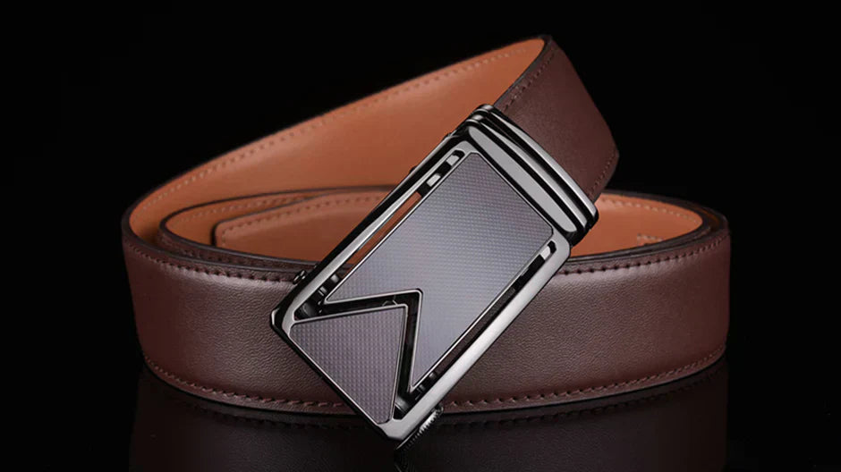 Exclusieve Leren Heren Riem voor Een Elegante Look - Vincenzo