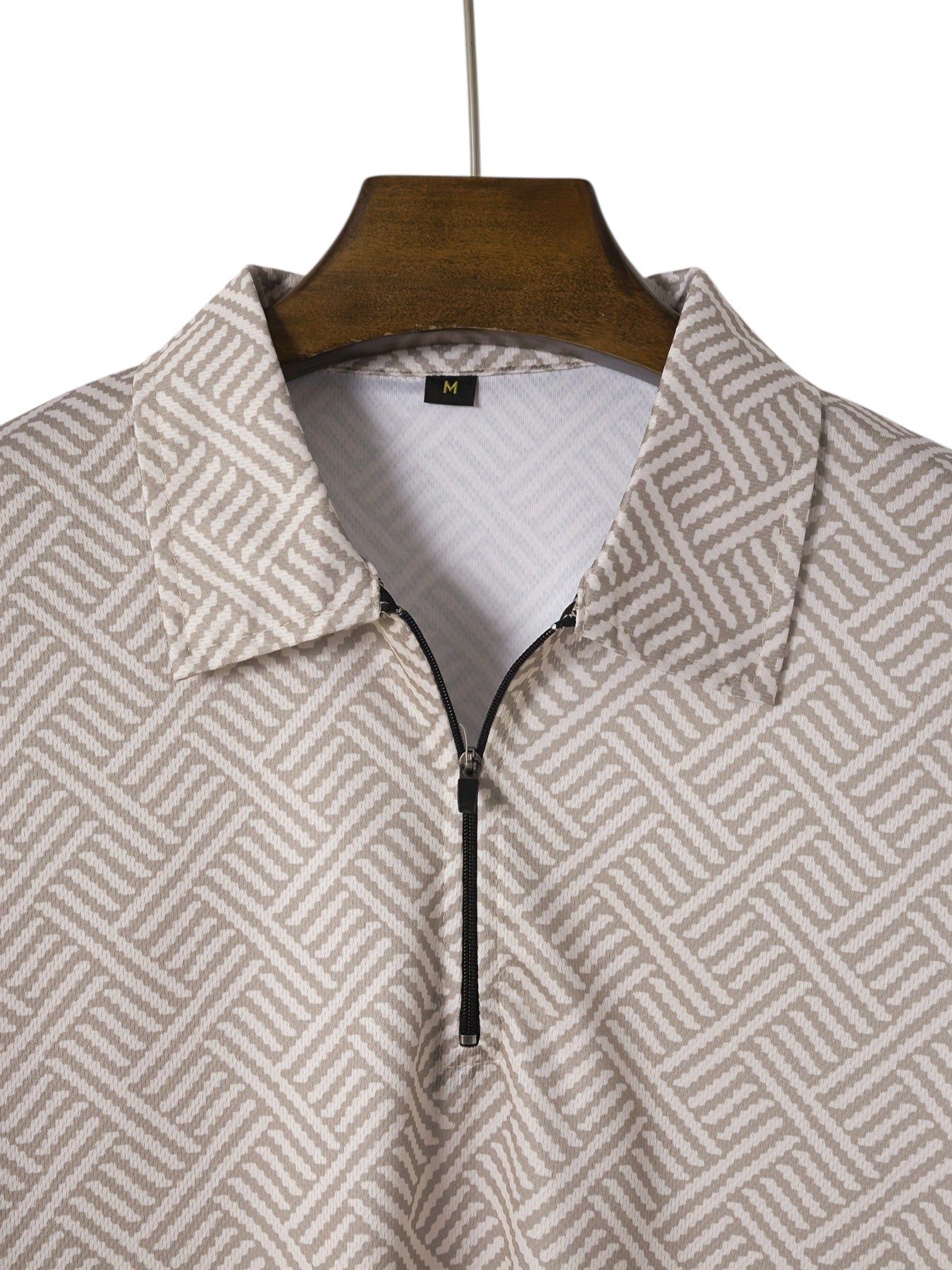 2-Delige Heren Set Half Zip Polo & Shorts
