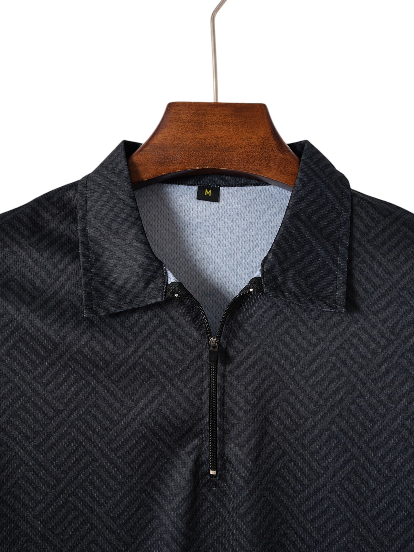 2-Delige Heren Set Half Zip Polo & Shorts