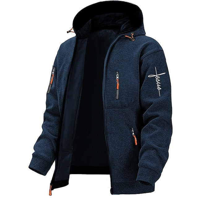 Casual Fleece Vest Met Capuchon