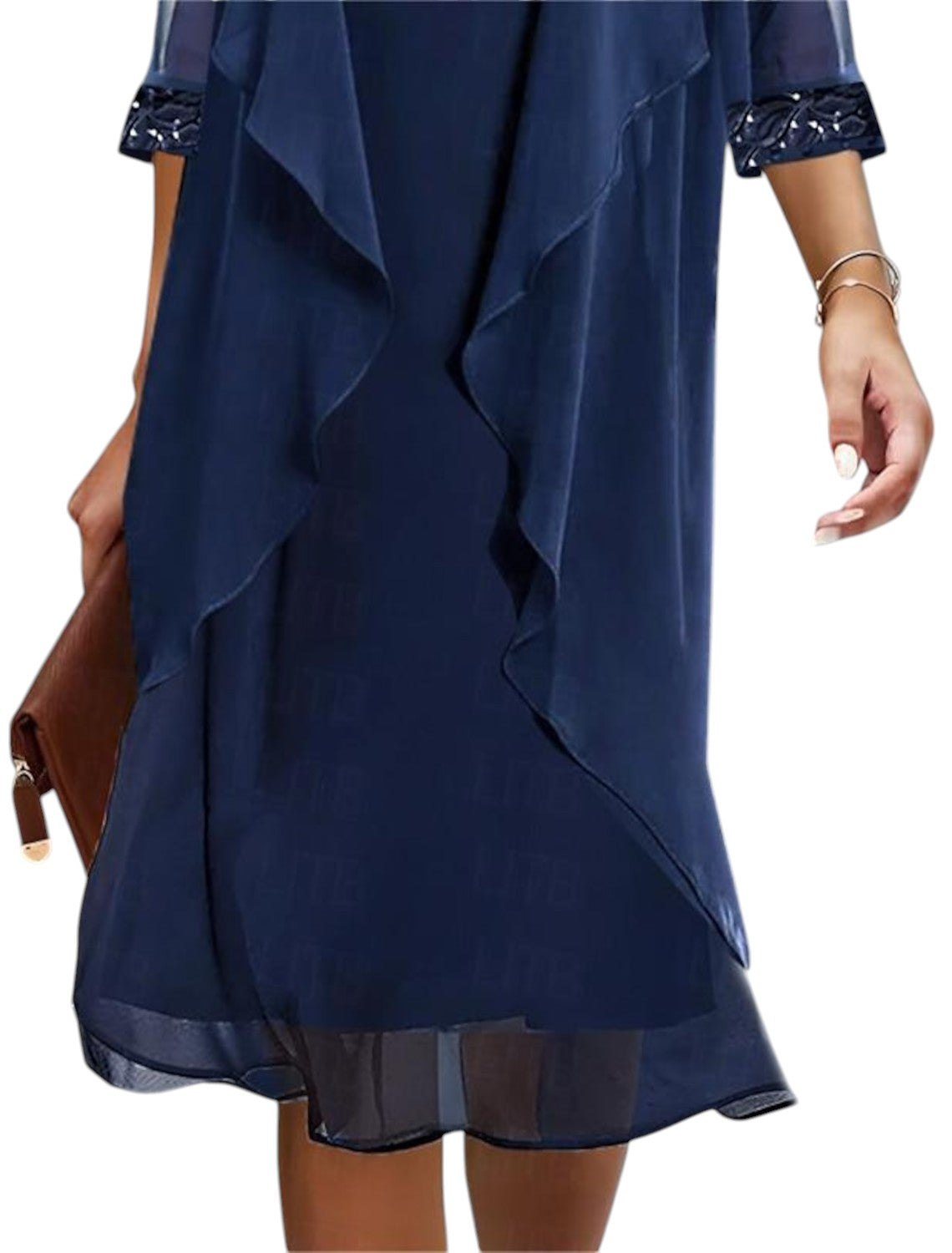 2-Delige Chiffon Jurk