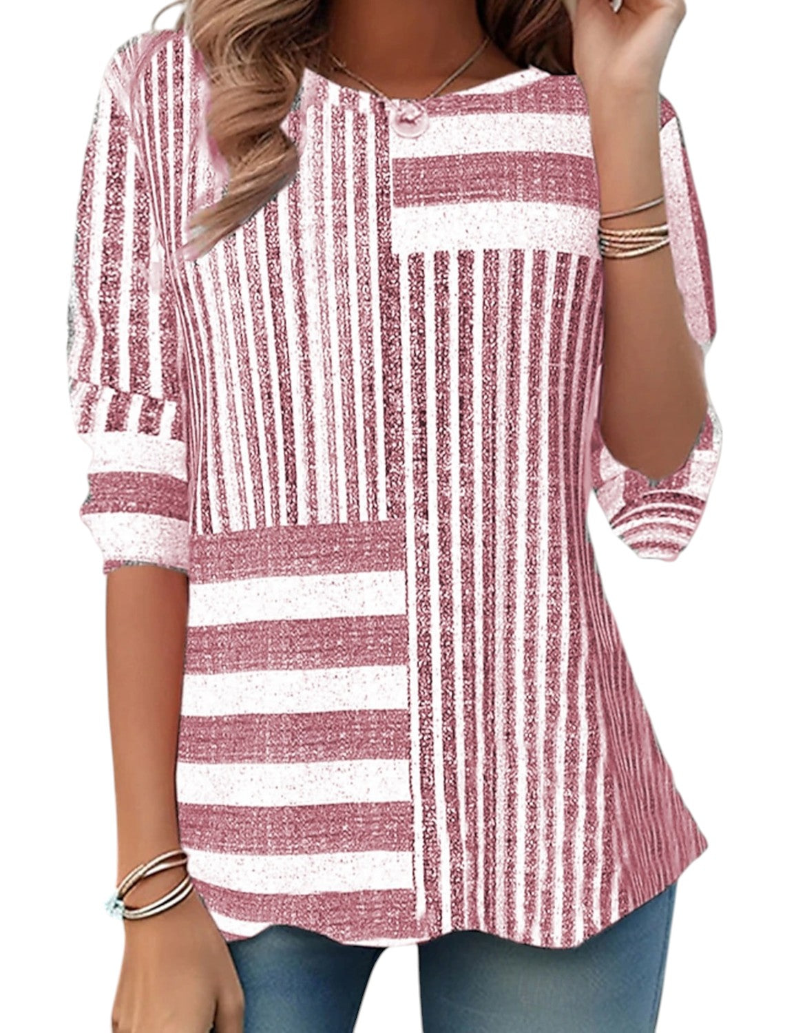 Dames Shirt Met Stijlvolle Print