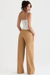 Chique Dames Pantalon Met Wijde Pijpen