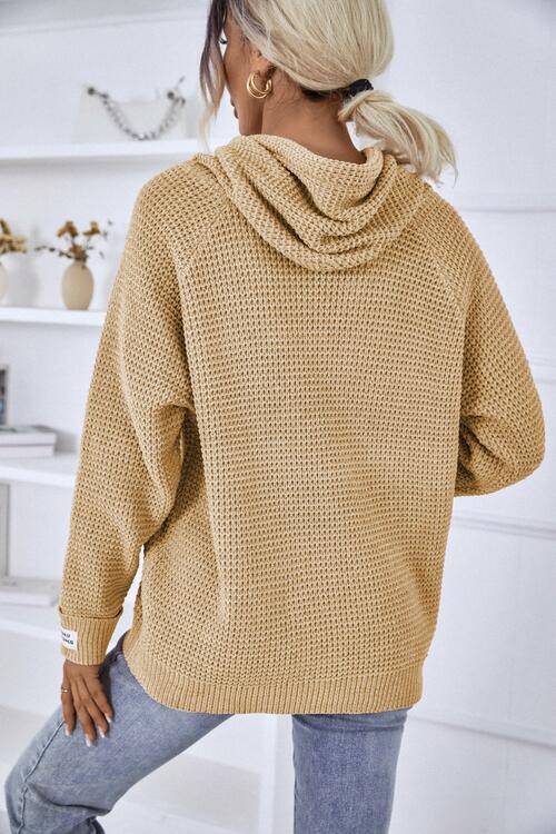 Casual Dames Vest Met Capuchon