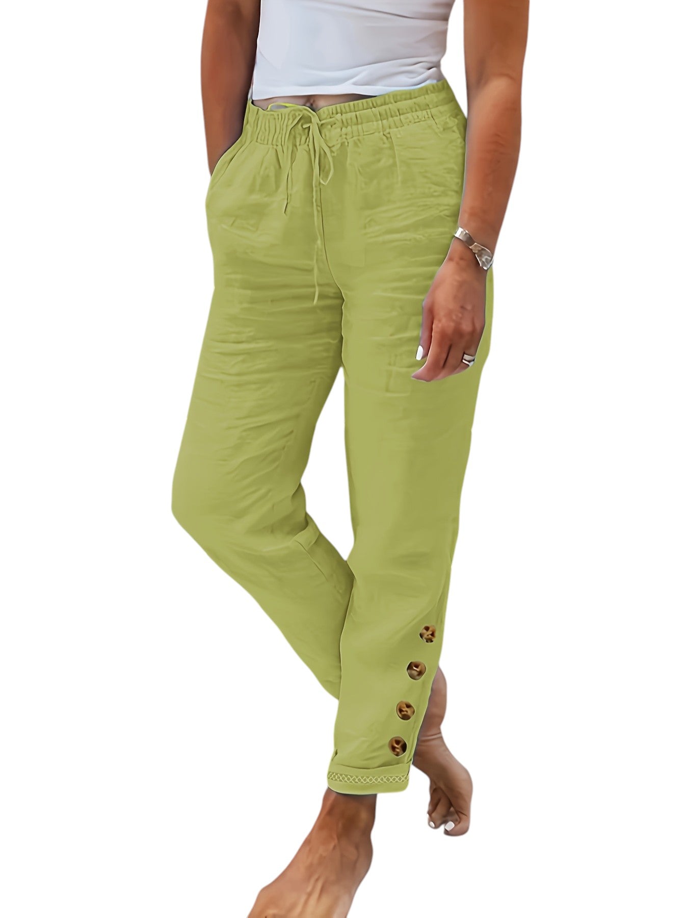 Elegante Lichtgewicht Dames Broek