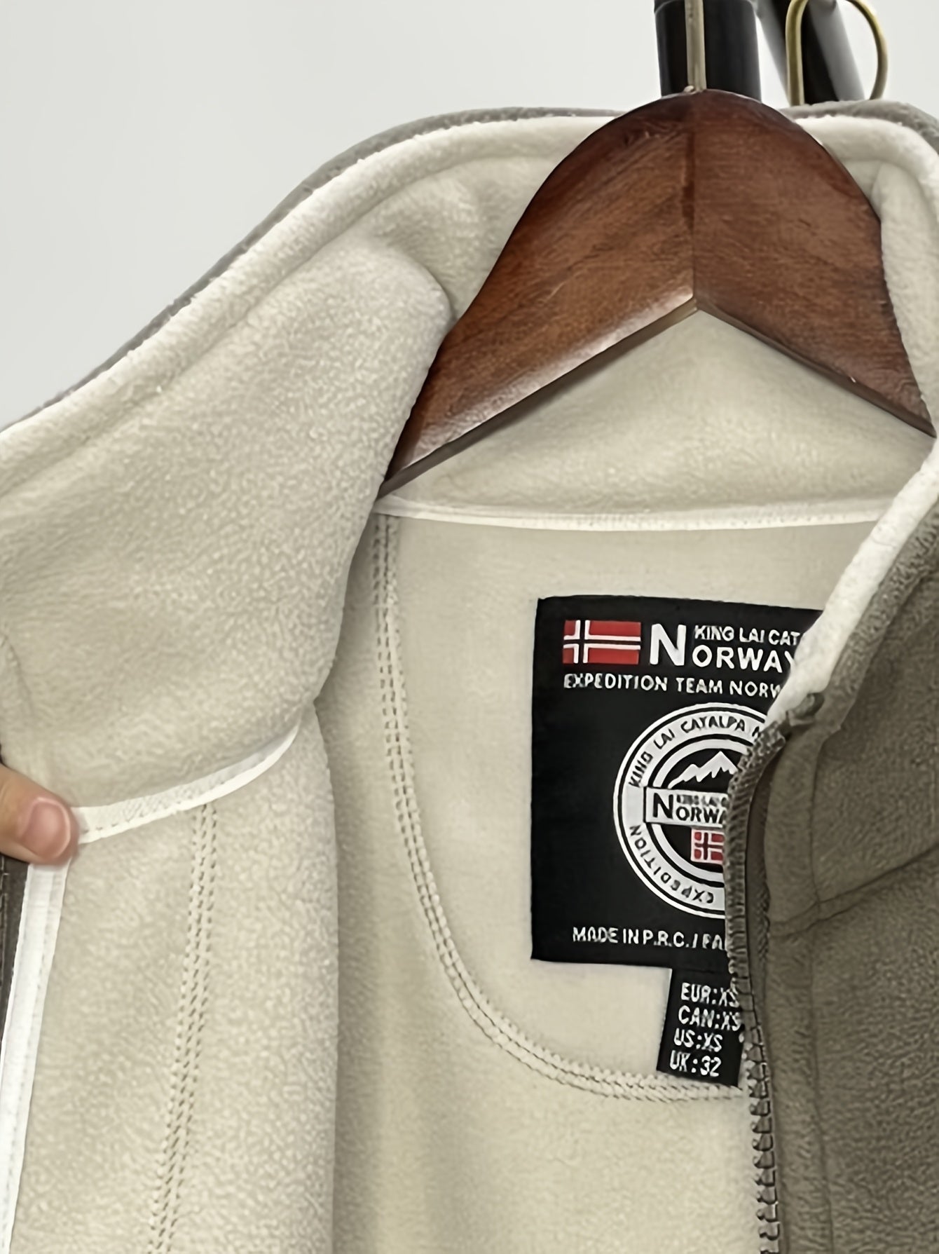 Outdoor Norway Fleece Jack Met Kraag