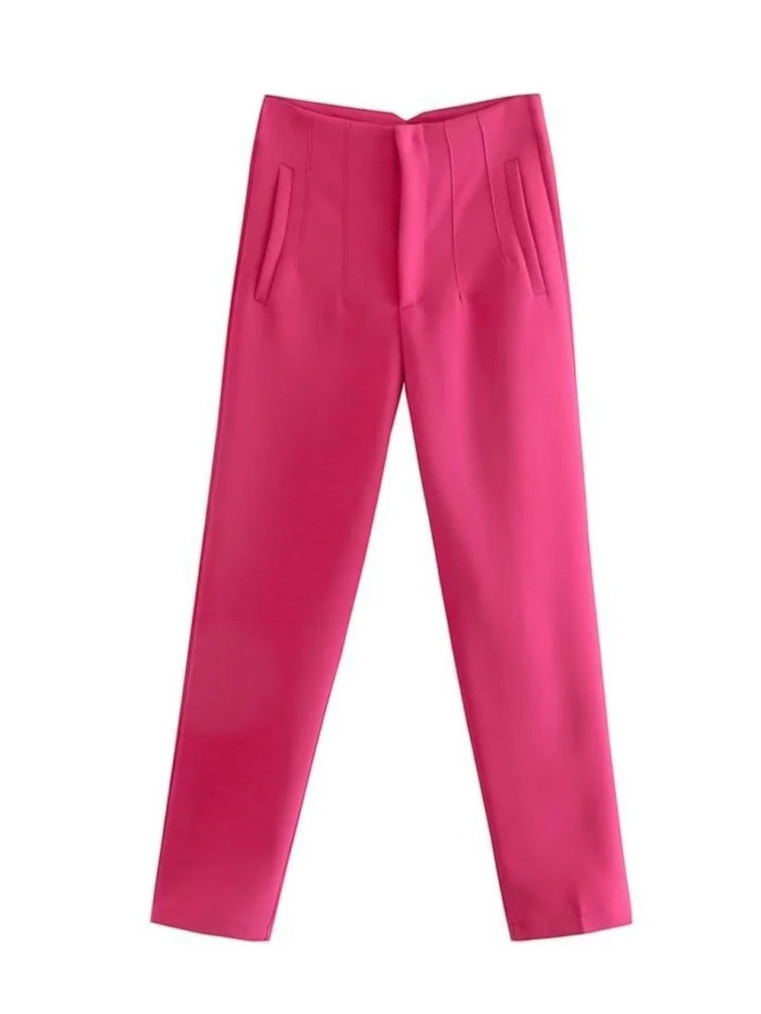 Kreukvrije Dames Broek | Hoge Taille