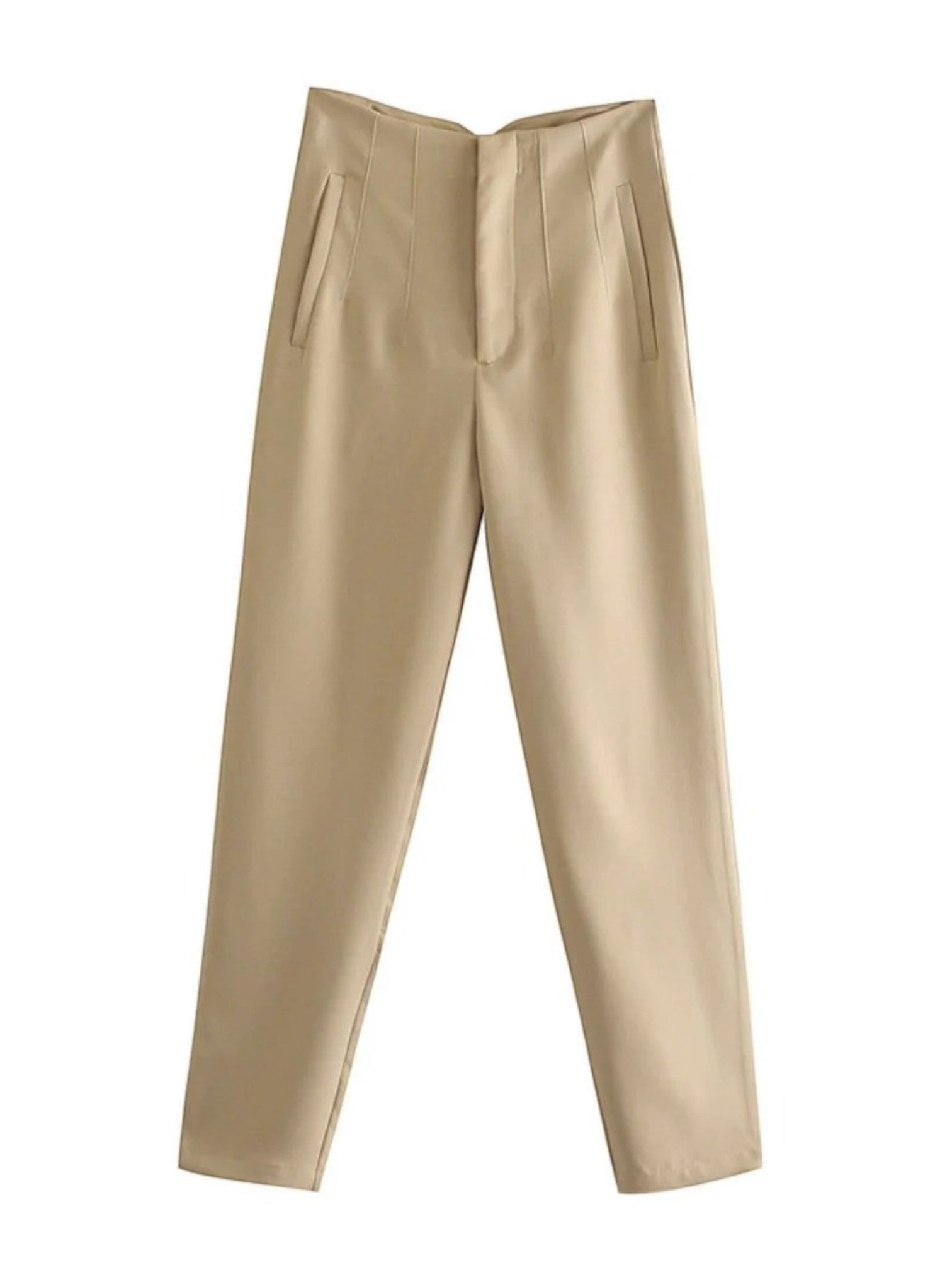 Kreukvrije Dames Broek | Hoge Taille