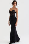elegante korset maxi-jurk