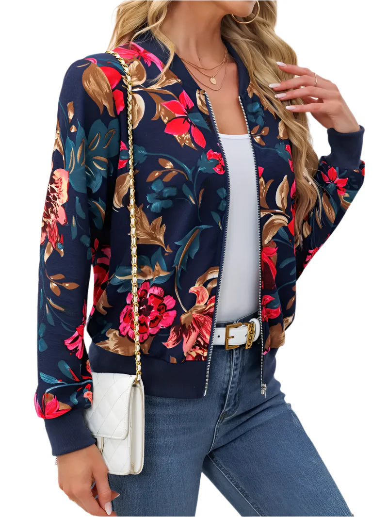 Gebloemd Dames Jasje