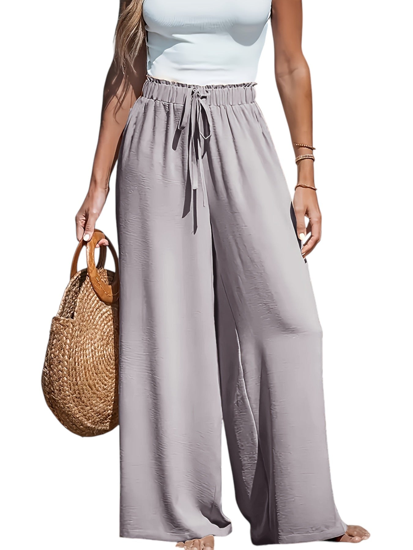 Zomer Broek Met Wijde Pijpen