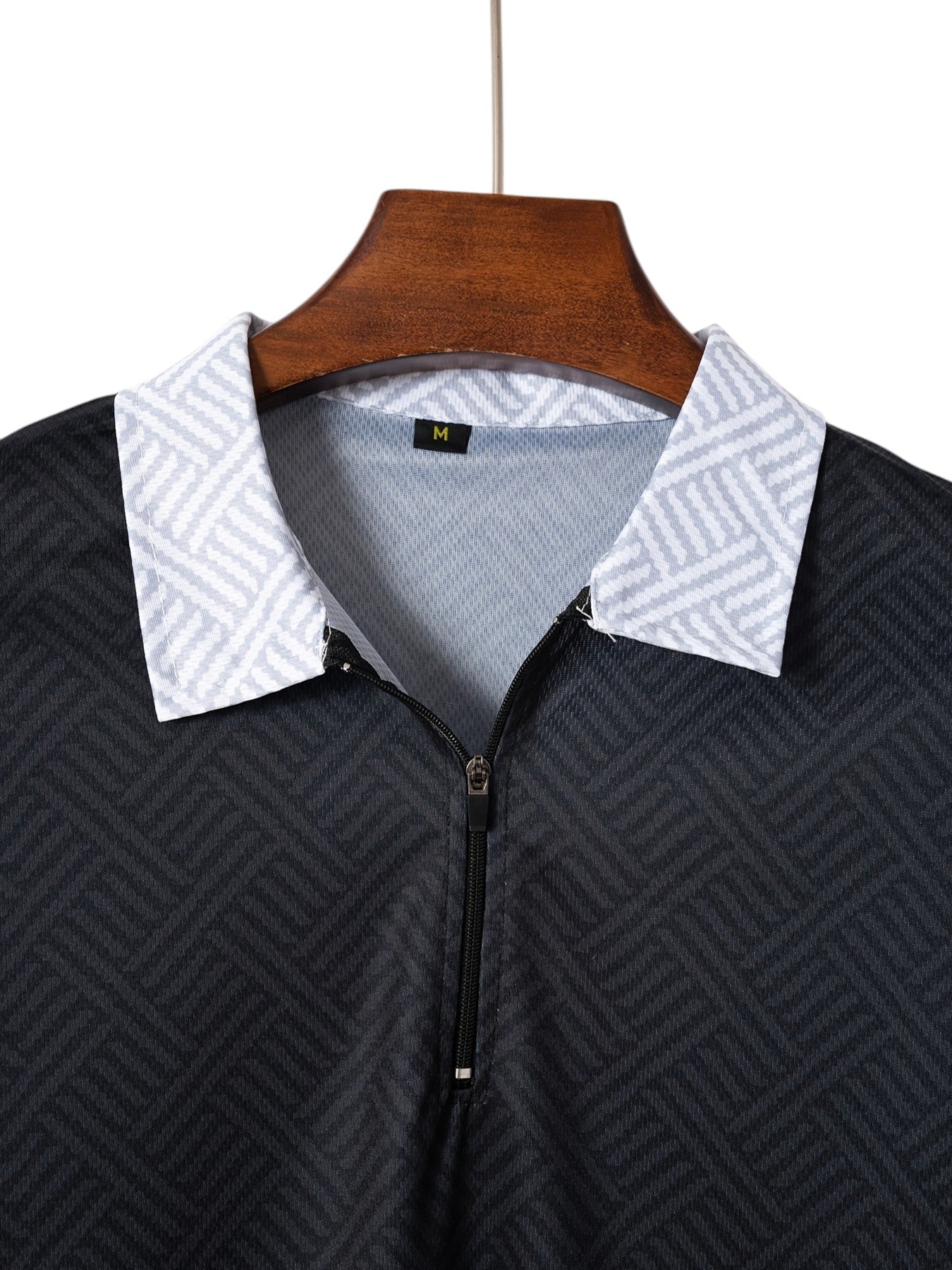 2-Delige Heren Set Half Zip Polo & Shorts