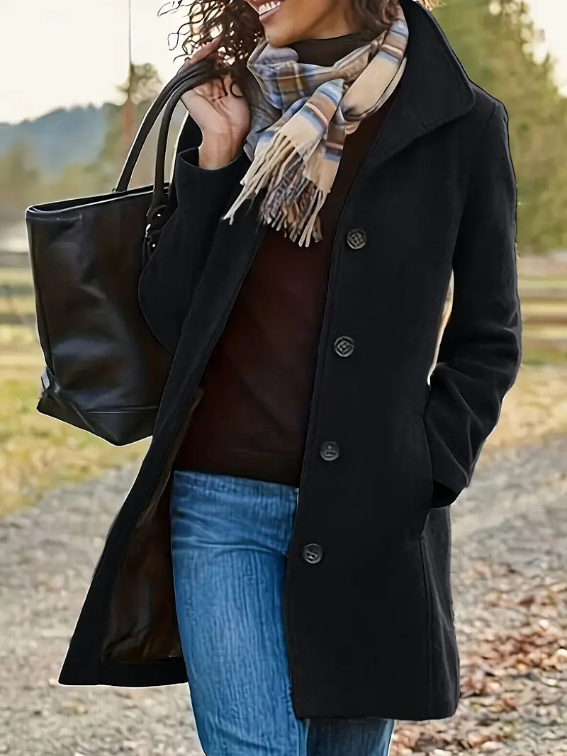 Stijlvolle Dames Jas Voor De Herfst & Winter