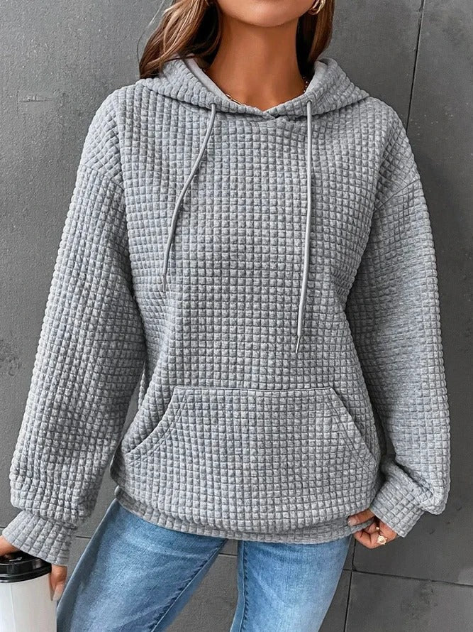 Casual Hoodie Effen Kleuren voor Dames - Christina