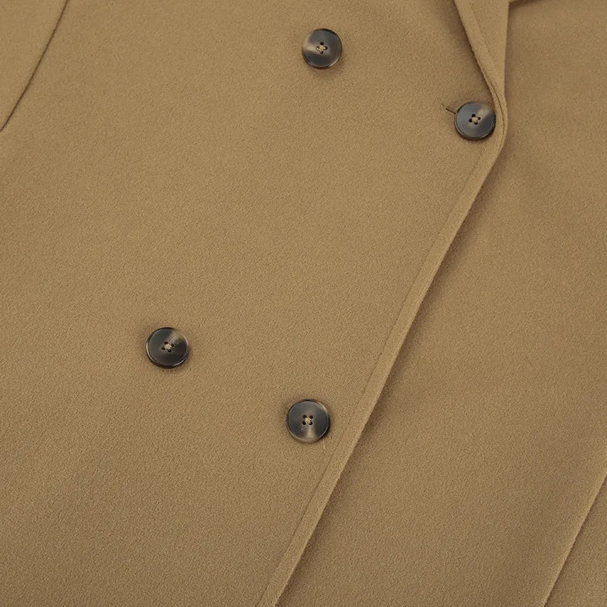 Lorena - Korte Trenchcoat Met Knopen Dames