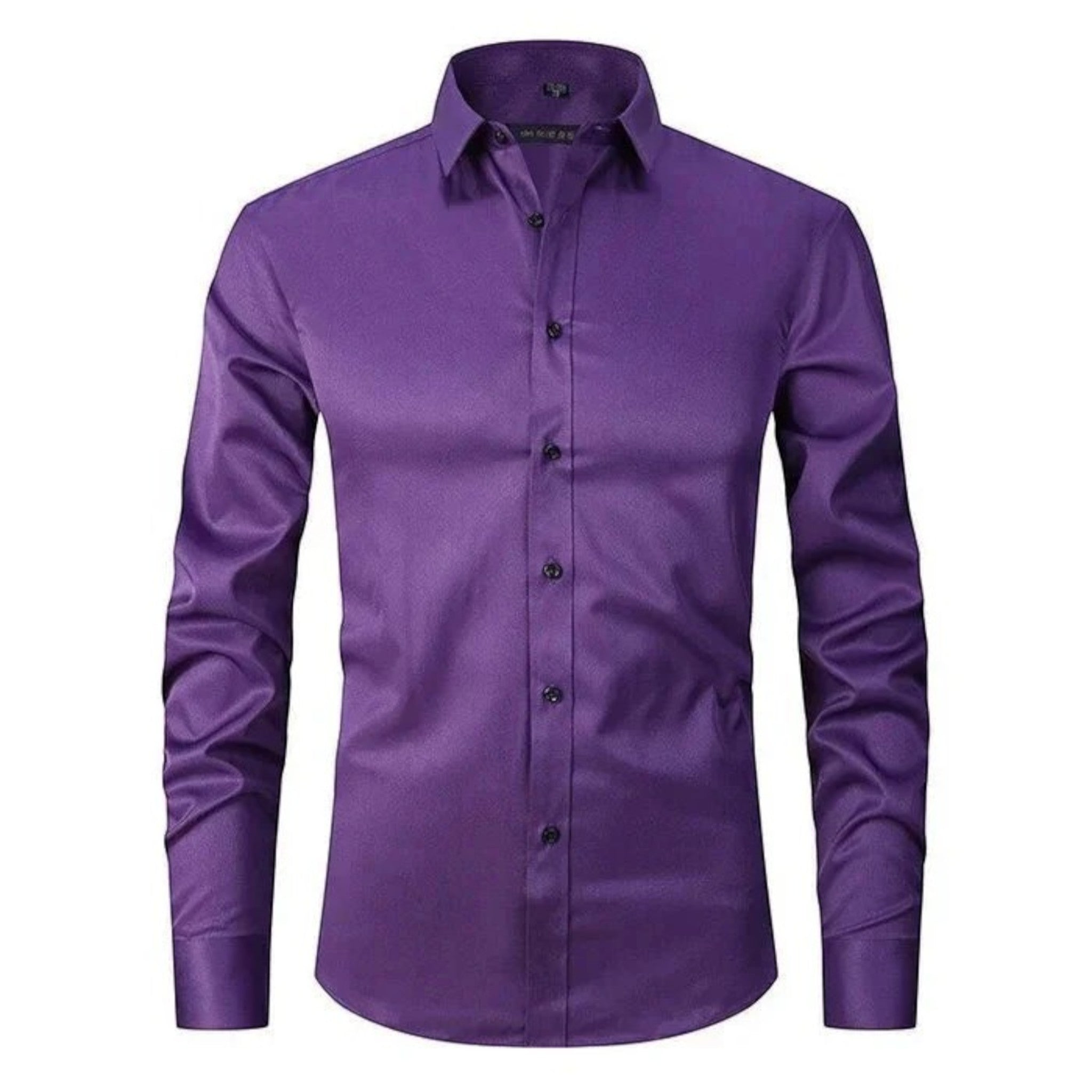 Lucas | Casual Heren Overhemd Met Stretch | Lange Mouwen