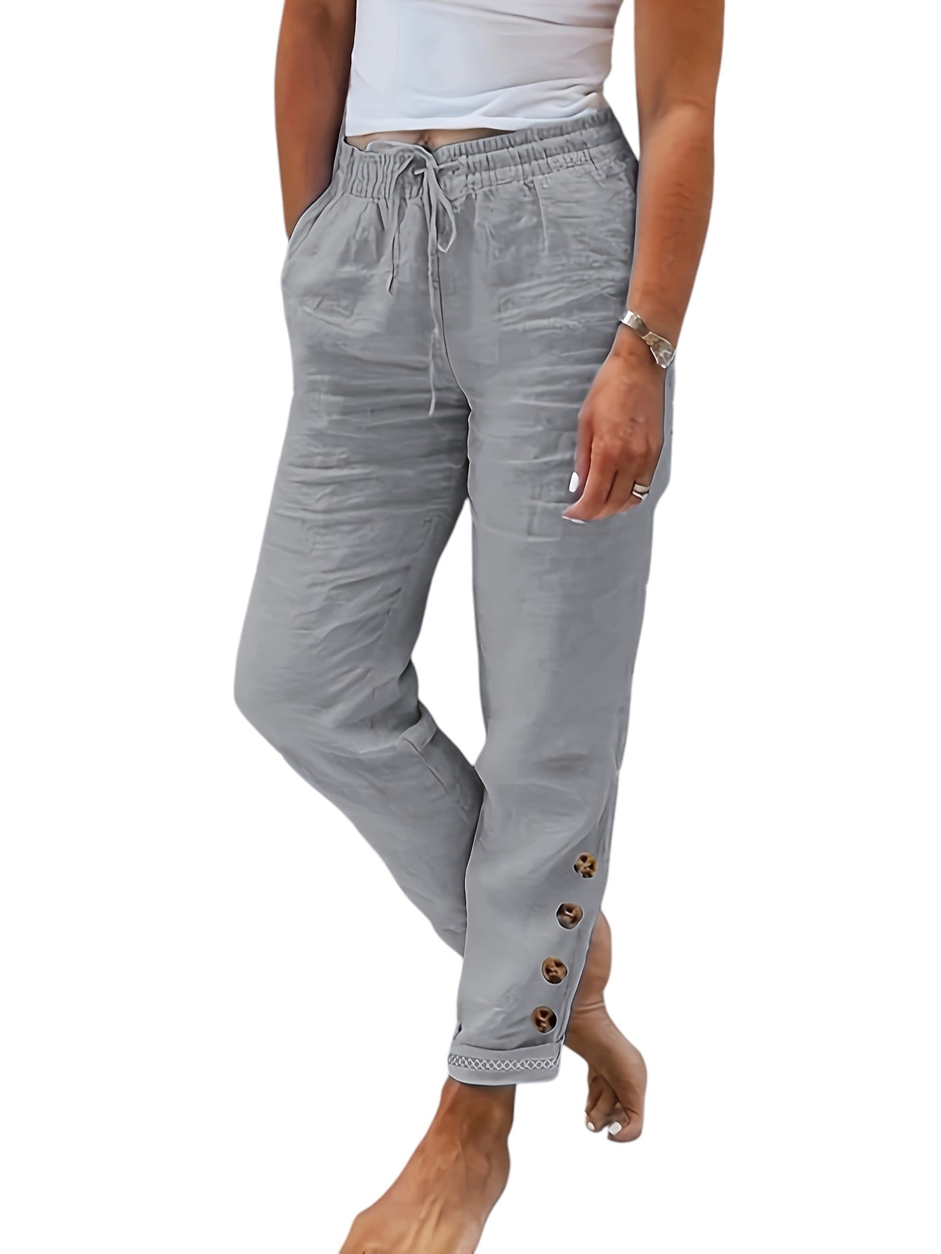 Elegante Lichtgewicht Dames Broek