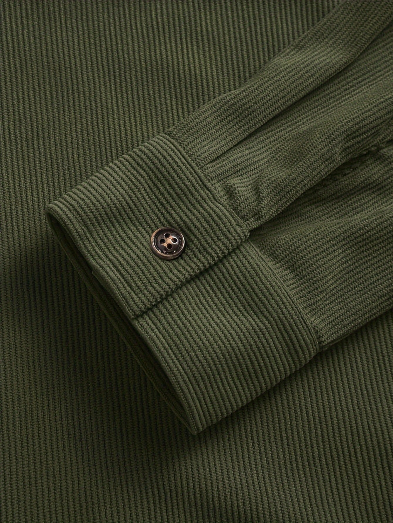 Heren Corduroy Spijker Blouse