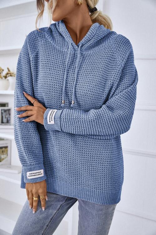 Casual Dames Vest Met Capuchon