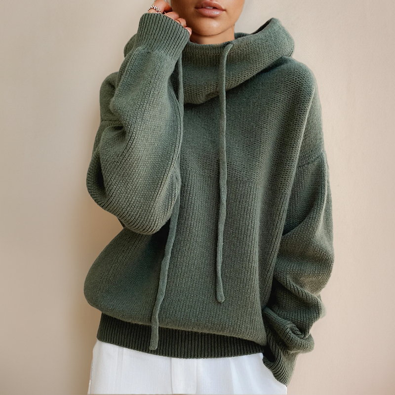 Oversized Gebreide Hoodie | Winter