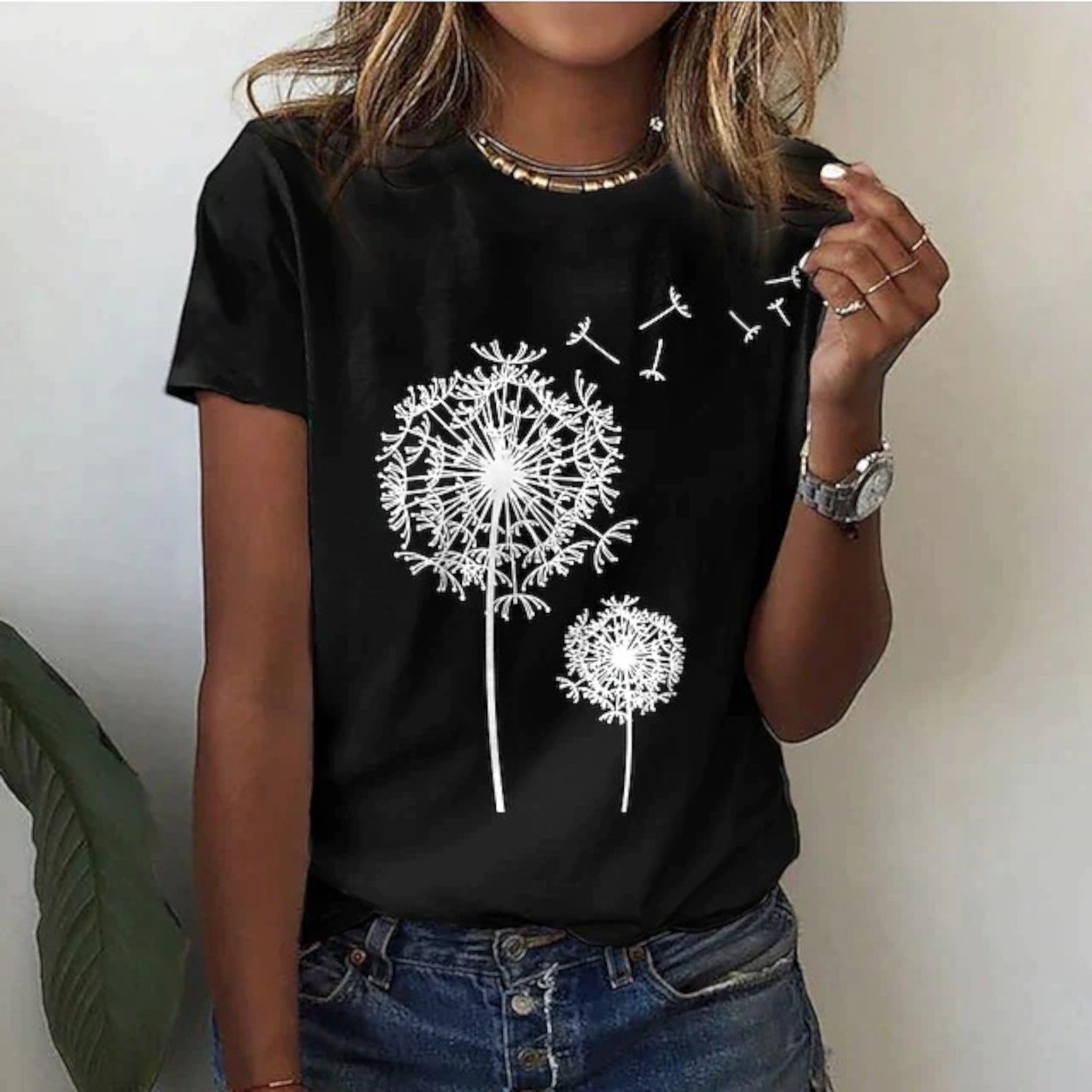 Aurora | T-shirt Met Ronde Hals | Korte Mouwen