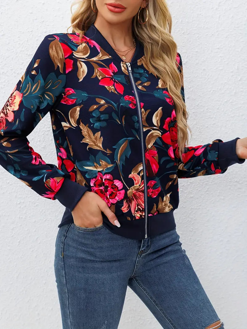 Gebloemd Dames Jasje