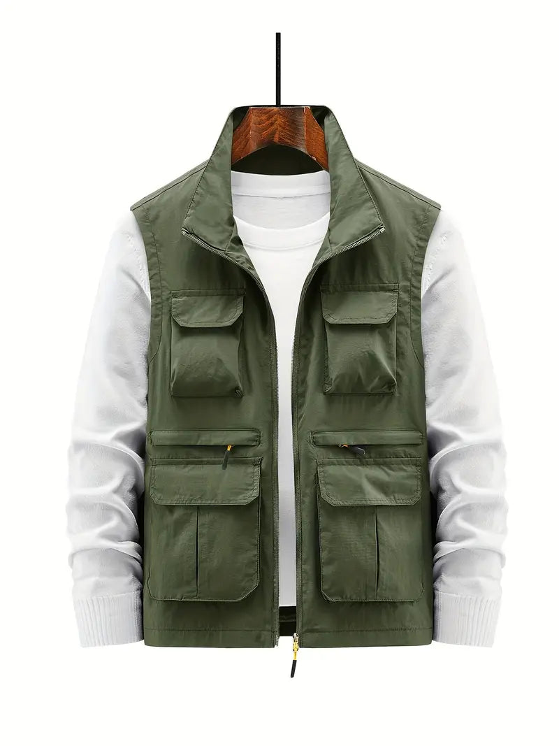 Heren Cargo Bodywarmer Met Zakken