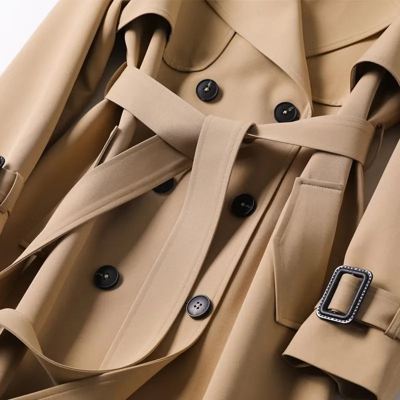 Klassieke Voorjaars Trenchcoat Dames