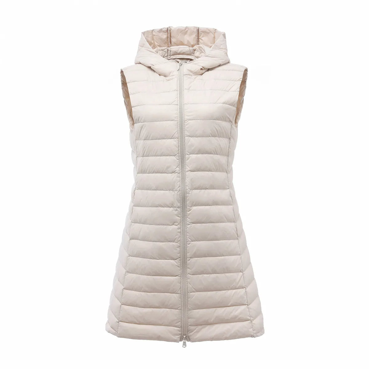 Lange Dames Bodywarmer Met Capuchon - Sarah