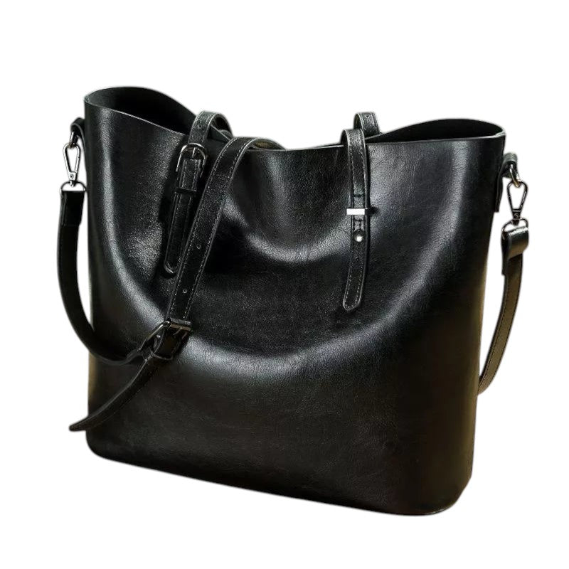 Jamie - Dames Vintage Leren Schoudertas