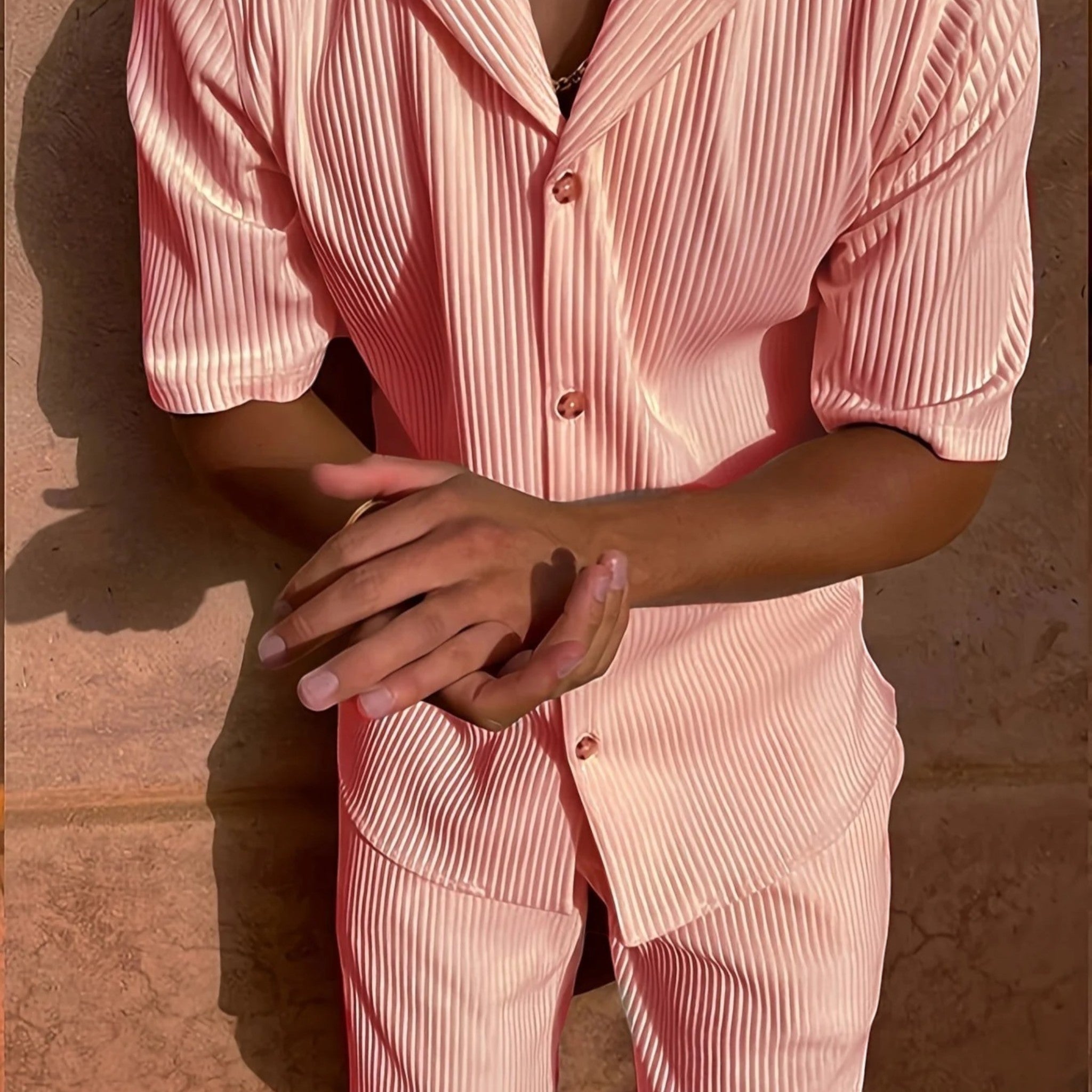 Ibiza | 2-delige Zomerset Heren | Overhemd & Shorts