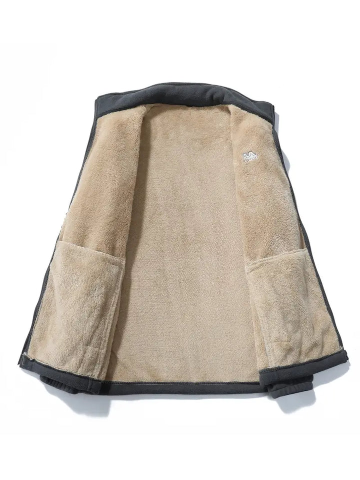 Unisex Warm Gevoerd Fleece Vest - George