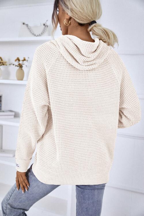 Casual Dames Vest Met Capuchon