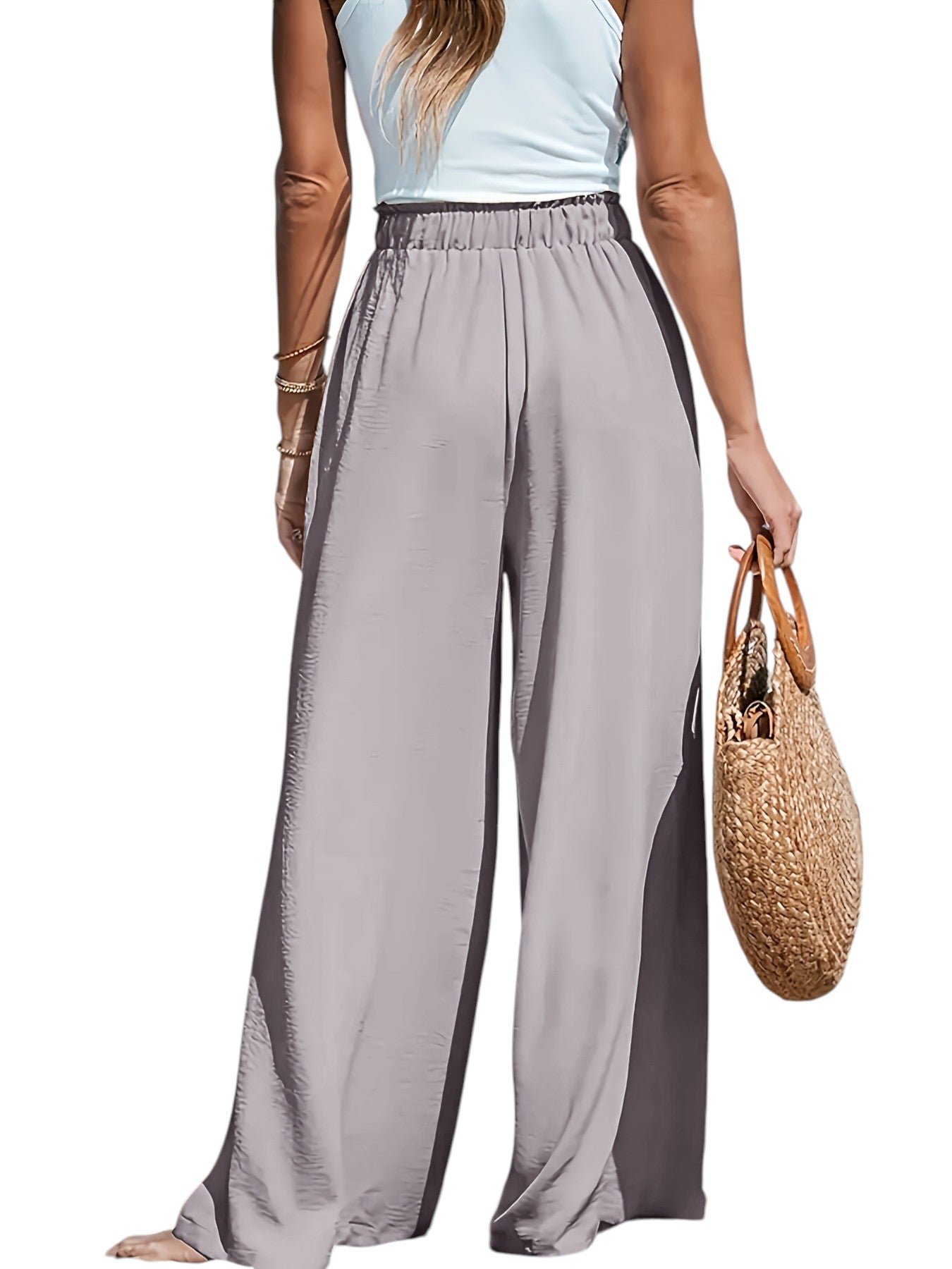 Zomer Broek Met Wijde Pijpen