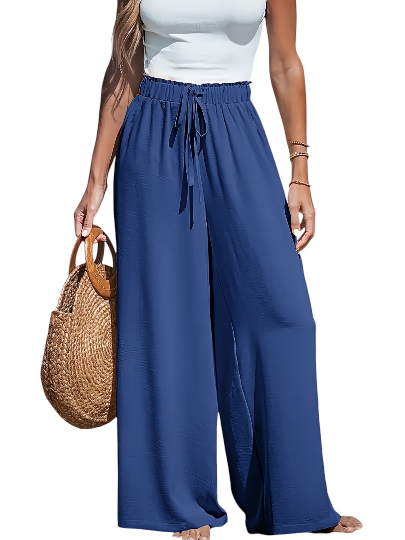 Zomer Broek Met Wijde Pijpen
