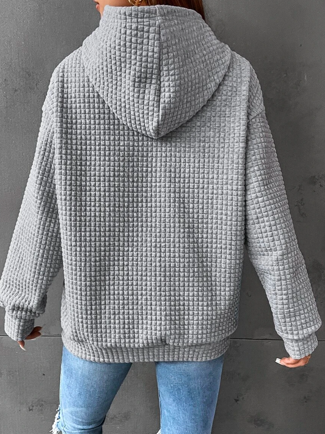 Casual Hoodie Effen Kleuren voor Dames - Christina