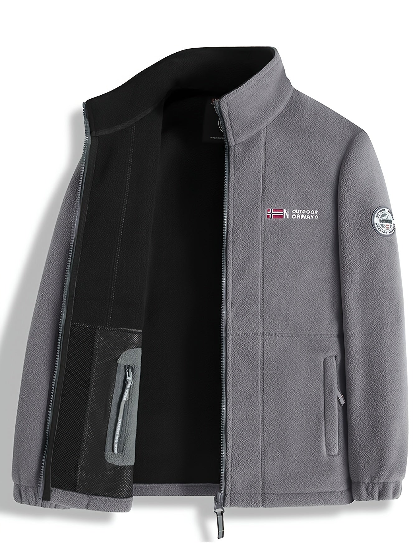 Outdoor Norway Fleece Jack Met Kraag