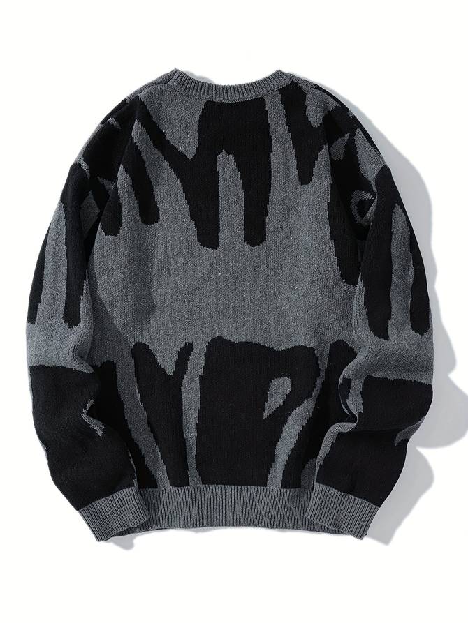 Casual Sweater Met Ronde Hals Heren - Zandro