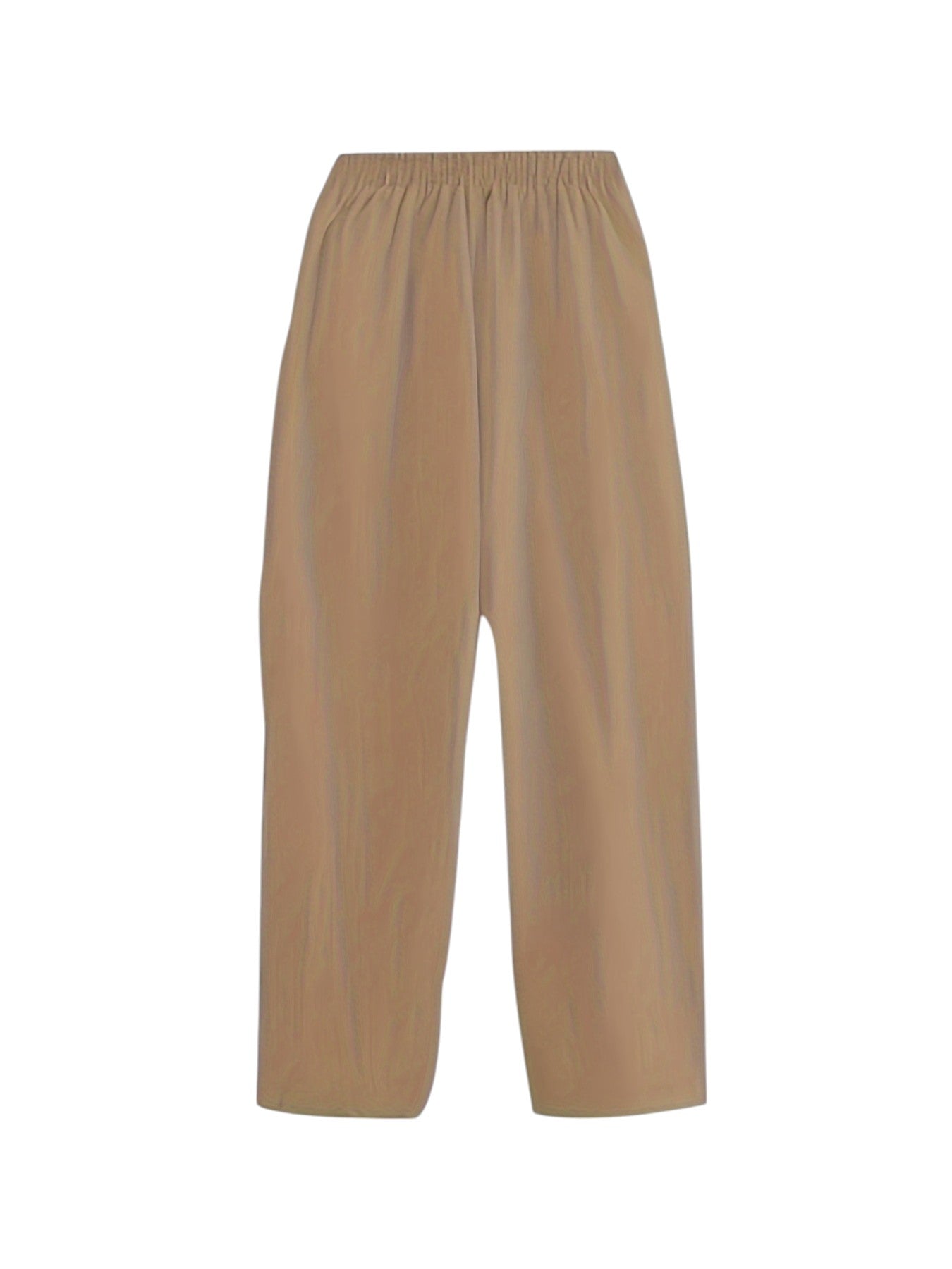 Dames Elastische Broek In Effen Kleuren