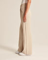 Elegante Pantalon Broek Met Hoge Taille Dames