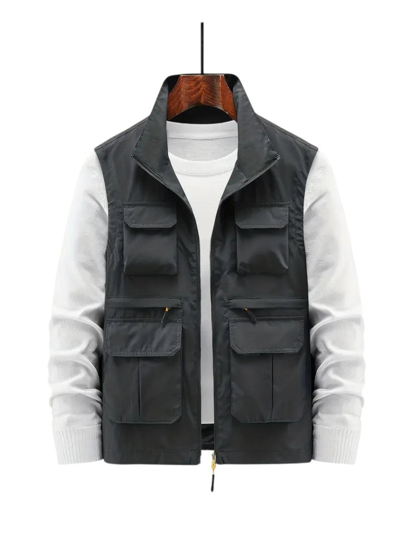 Heren Cargo Bodywarmer Met Zakken