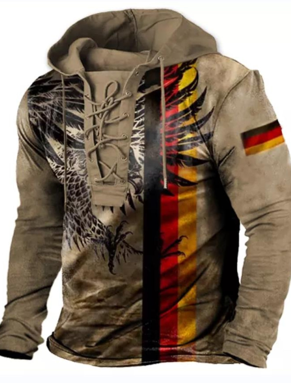 Marlon - Etnische Heren Hoodie