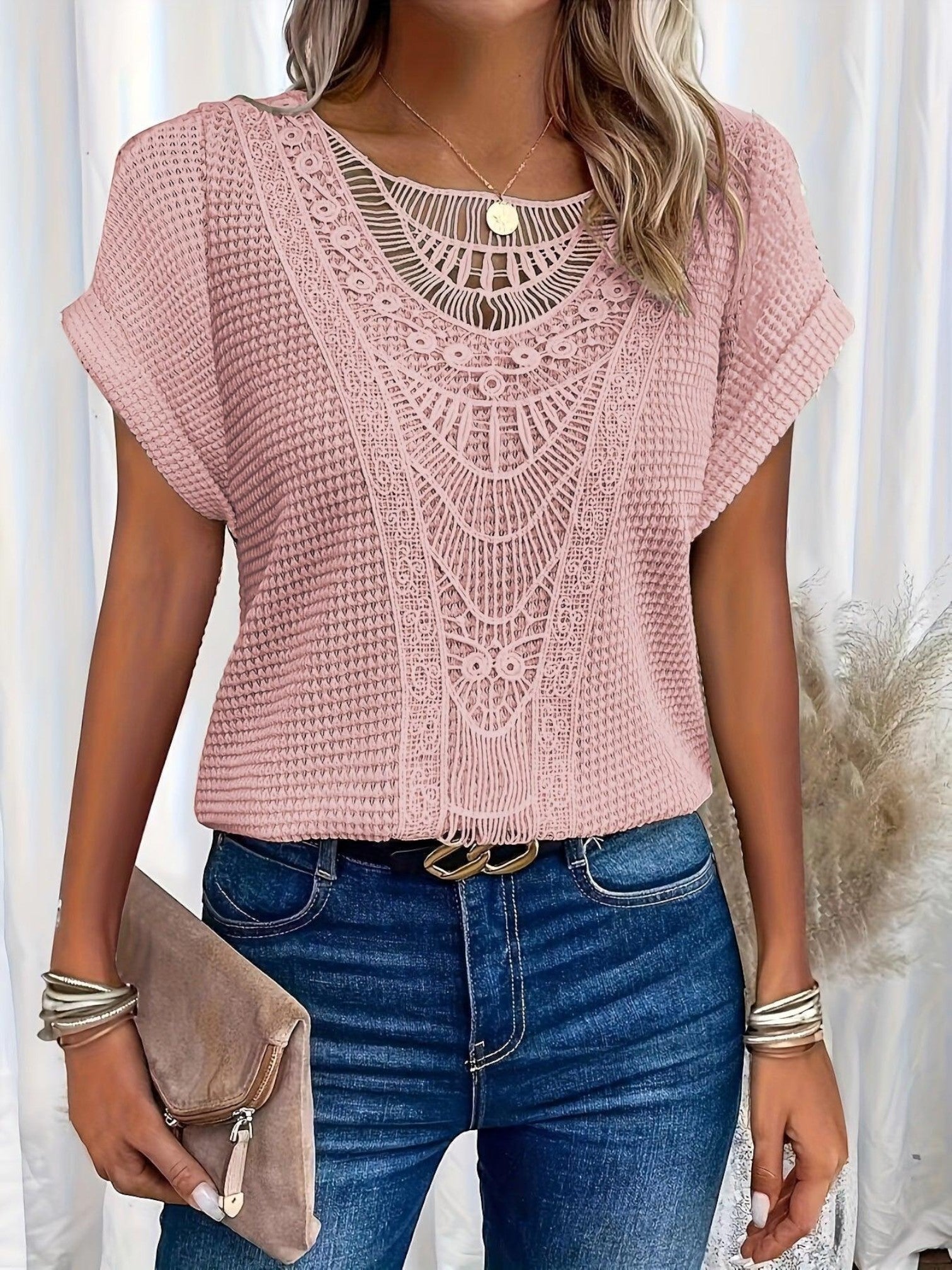 Nala | Stijlvol Gebreide Zomer Top