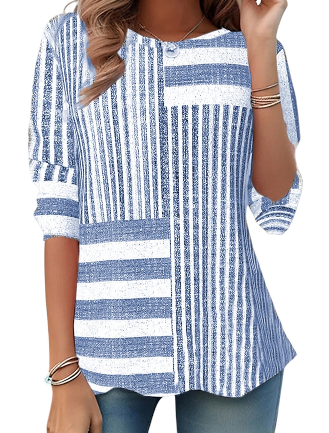 Dames Shirt Met Stijlvolle Print