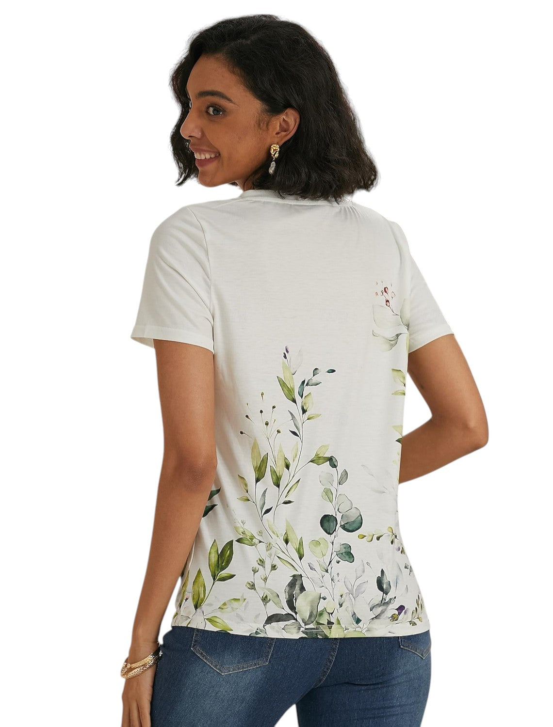 Basic Bloemenprint Top Voor De Zomer