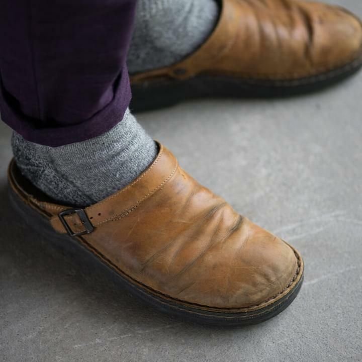 Heren Klompen Van Leer - Comfort & Kwaliteit