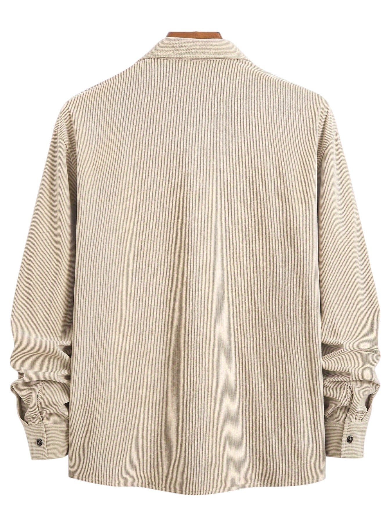 Heren Corduroy Spijker Blouse