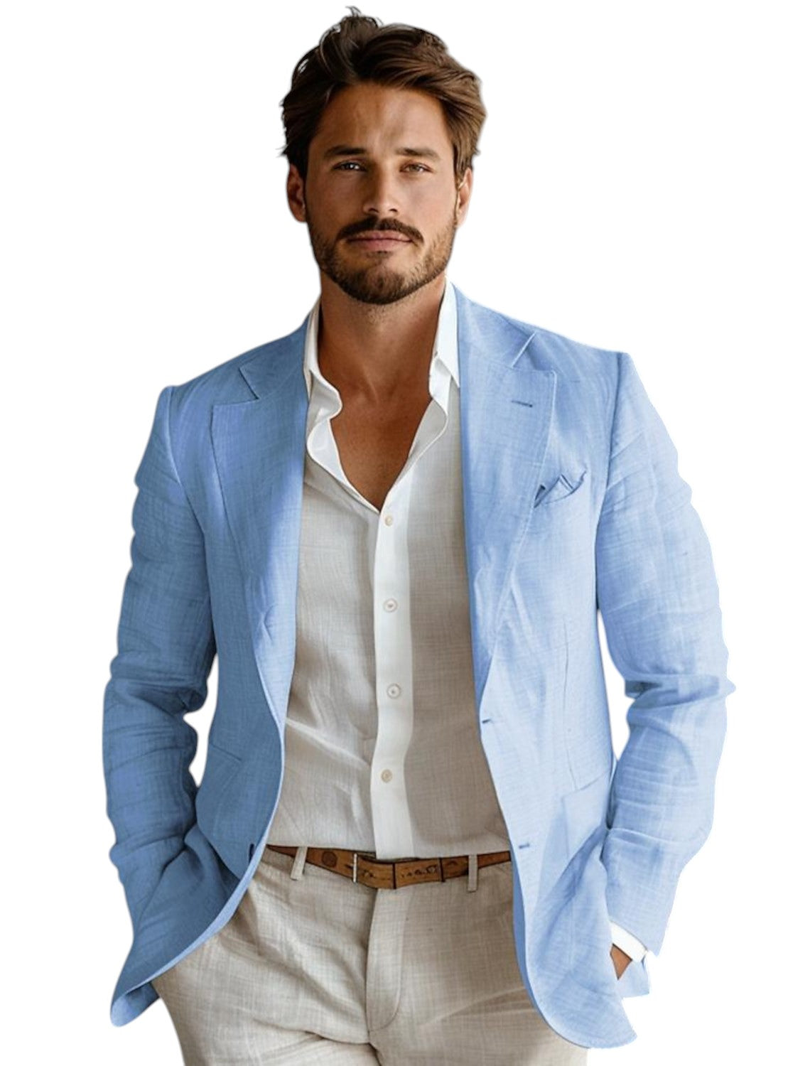 Linnen Zomer Blazer voor Heren - Marlon