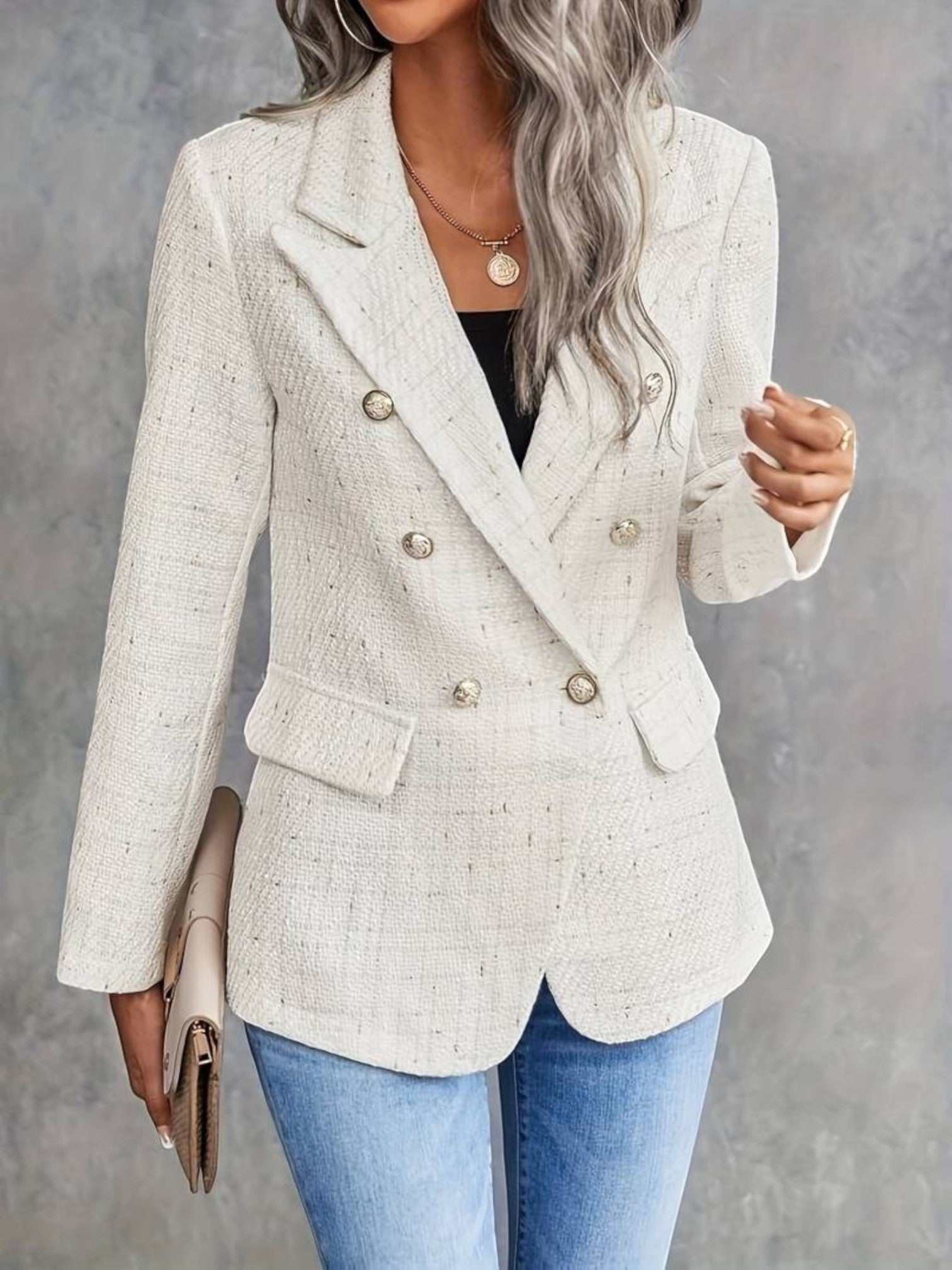 Elisa | Blazer Met Knopen