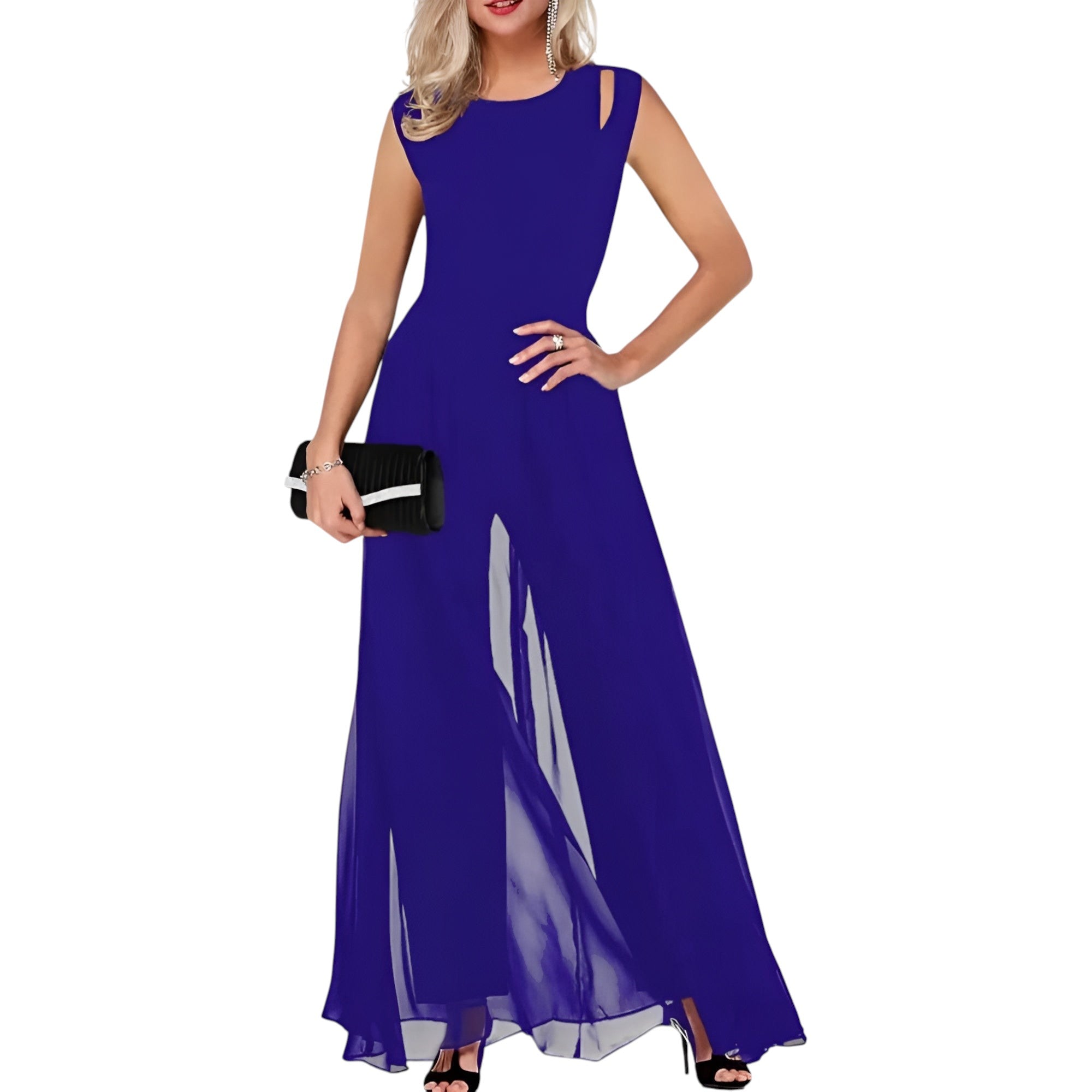 Elegante Chiffon Jumpsuit Dames